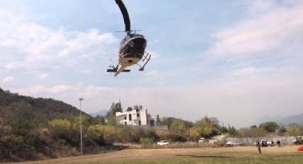 Desaparece helicóptero de empresario en Nuevo León 