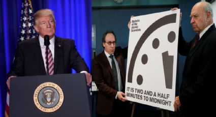 Adelantan 30 segundos al 'reloj del fin del mundo' por Trump 