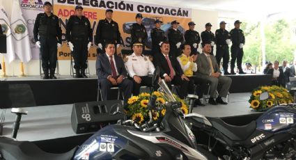 SSP-CDMX entrega más patrullas a la delegación Coyoacán