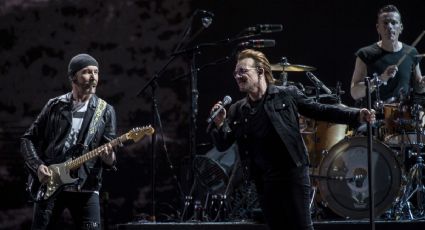 U2 ilumina el Joshua Tree con colores de la bandera de México (VIDEO) 