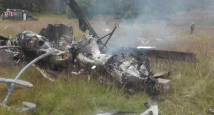 Se desploma helicóptero de la Sedena en Durango; hay 7 muertos