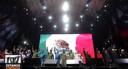 Rinden homenaje a víctimas de sismos durante concierto 'Estamos Unidos Mexicanos' (VIDEO)