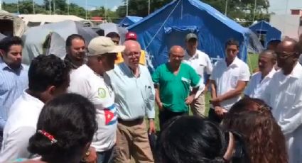 Narro visita a brigada de Cuba en Oaxaca (VIDEO)