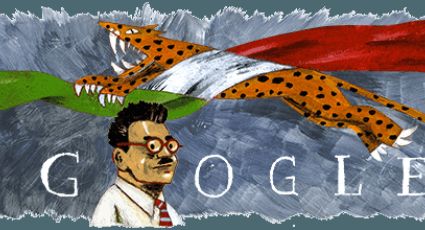 Mural en honor a José Clemente Orozco en doodle de Google 