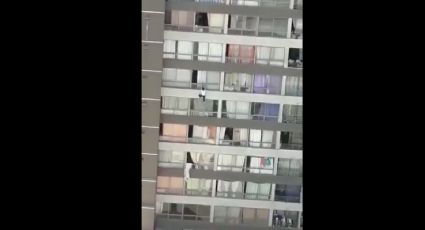 Haitiano salva la vida mujer que se lanzó de un noveno piso (VIDEO) 