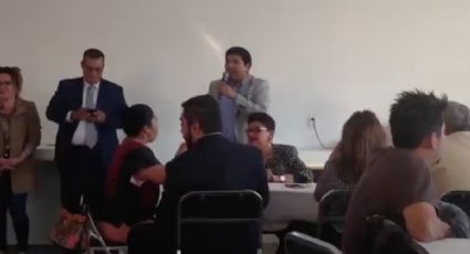 Diputado de Morena, Rogerio Castro, da 'palomazo' en San Lázaro (VIDEO)