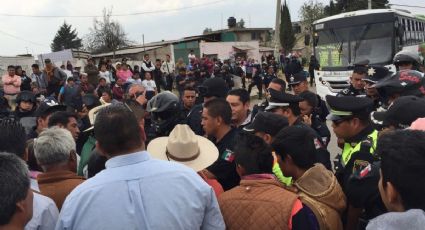 Intentan linchar a chofer de transporte público que atropelló a mujer en Toluca