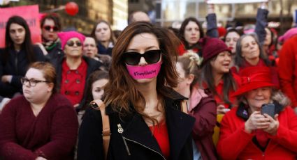 Protestan contra Trump en marcha del Día de la Mujer en EEUU