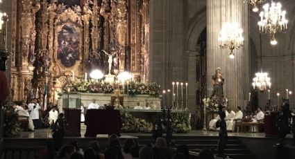 Norberto Rivera encabeza homilía del Cirio Pascual en catedral