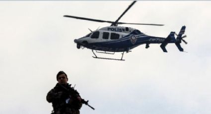 Se estrella helicóptero de la policía turca con 12 ocupantes a bordo