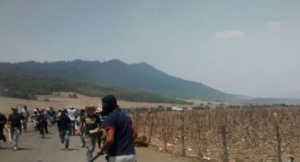 Enfrentamiento entre policías y pobladores de Arantepacua deja 9 heridos