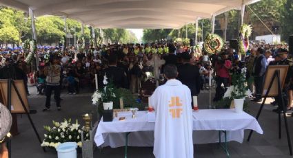 Rinden honores fúnebres a policía asesinado por narcomenudistas en GAM