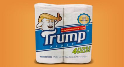 Llega al mercado el papel higiénico 'Trump'