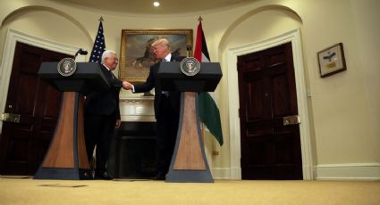 Palestina reconoce a Israel; Mahmud Abás pide a Trump paz para 'dos estados'