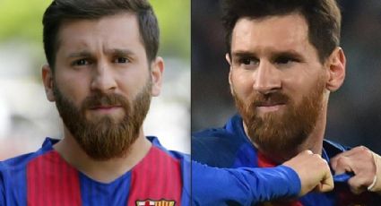 El doble de Messi, toda una sensación en Irán 