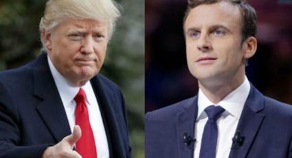 Trump comunica a Macron su deseo de estrechar relaciones bilaterales