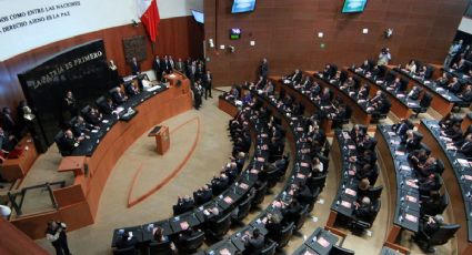 PRI, PVEM, PT y Morena en el Senado, critican al PAN por insistir en la segunda vuelta