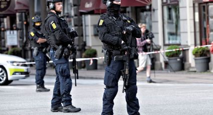 Hombre armado abre fuego contra policía en Copenhague