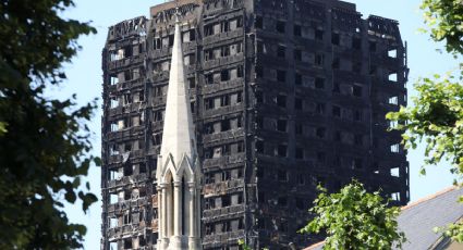 Un refrigerador causó incendio en torre de departamentos en Londres: policía