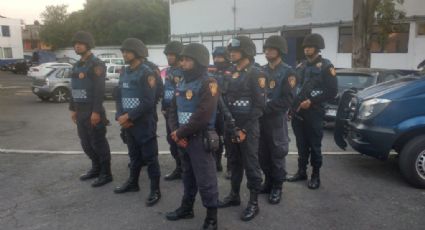 Discreto operativo policial en marcha LGBTTTTI