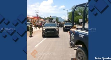 Decomisan arsenal en Tepalcatepec tras enfrentamiento