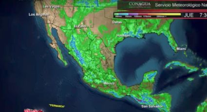 Pronostican lluvias en la mayor parte de México; en Chiapas podrían ser intensas