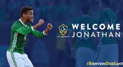 Galaxy hace oficial la llegada de Jonathan Dos Santos