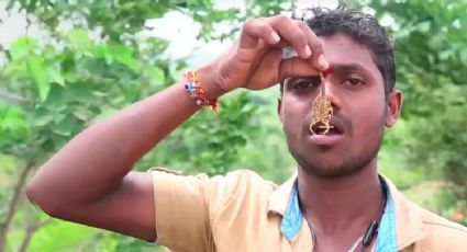 Alacranes en la cara, una tradición religiosa de indios