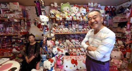 Ex policía japonés, propietario de colección más grande del mundo de Hello Kitty