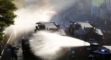 Violentas protestas se desatan en Hamburgo por reunión del G20