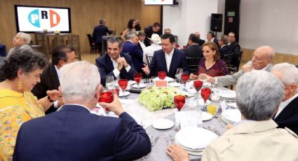 Ochoa se reúne con ex gobernadores; Labastida reconoce que el PRI puede perder