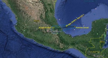 'Franklin' llegaría a Veracruz como huracán categoría 1; se mantiene vigilancia: Segob