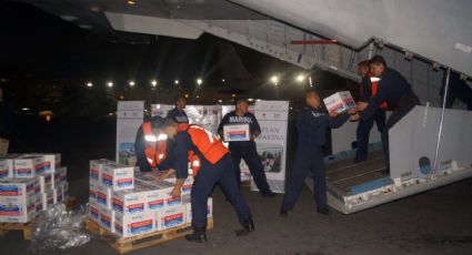 Semar y DIF envían más de 44 toneladas de alimentos a Oaxaca y Chiapas