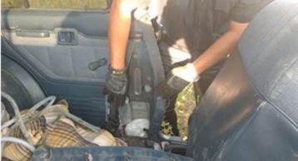Policía Federal decomisa cuatro kilos droga en Sinaloa