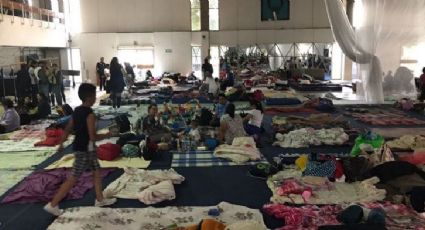 Llegan 250 personas a albergue de Benito Juárez por temor o falta de servicios