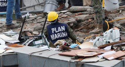 Rescatan dos cuerpos en edificio colapsado en Chimalpopoca y Bolivar