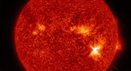 Se registran dos potentes erupciones solares