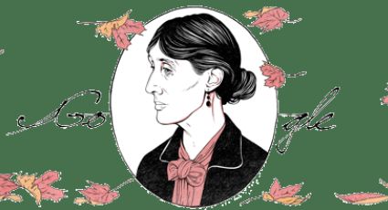 Virginia Woolf, escritora feminista protagonista del doodle Google