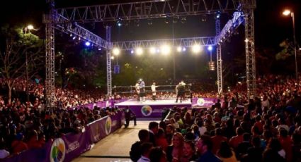Reúne función de lucha libre más de siete mil personas en Morelos