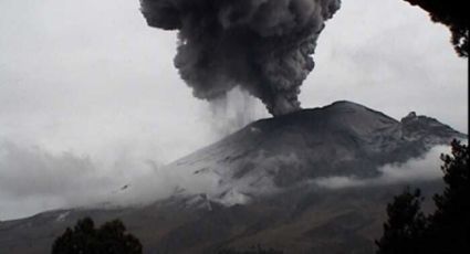 Autoridades federales y estatales analizan actividad del Popocatépetl 