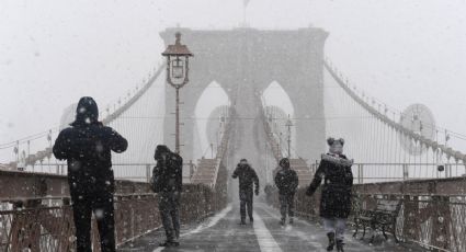 Nueva York enfrenta temperaturas congelantes (VIDEO)