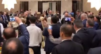 El viral baile de Emmanuel Macron y Justin Trudeau en Armenia (VIDEO) 