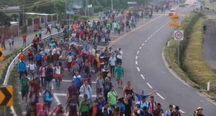 Policía Federal reabre el paso a la Caravana Migrante en Oaxaca