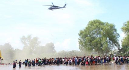 CNDH inicia queja por sobrevuelo de helicóptero de la PF sobre el Río Suchiate (VIDEO)