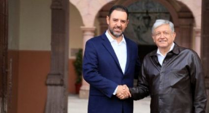 AMLO se reúne con el gobernador de Zacatecas