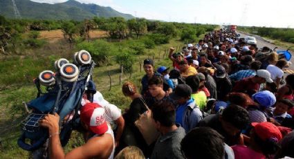 Primer Caravana de Migrantes cambia ruta, llega a Veracruz