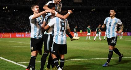 Argentina gana amistoso contra México 