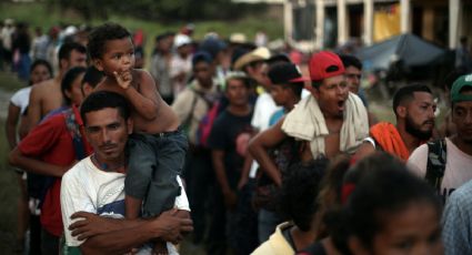 Caravana Migrante avanza hacia Donají, Oaxaca 