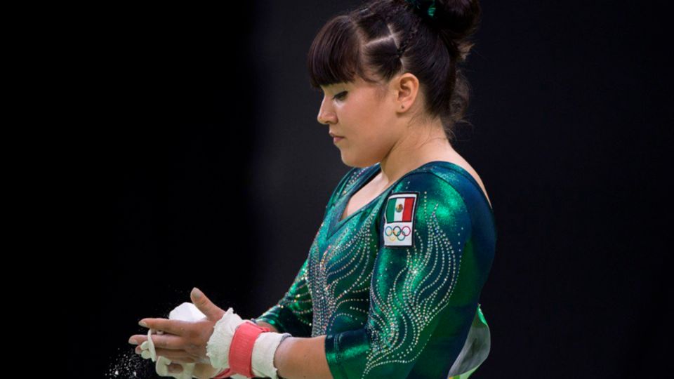 La gimnasta mexicana Alexa Moreno