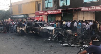 Disturbios, intento de linchamiento y quema de autos en Los Reyes la Paz (VIDEO)